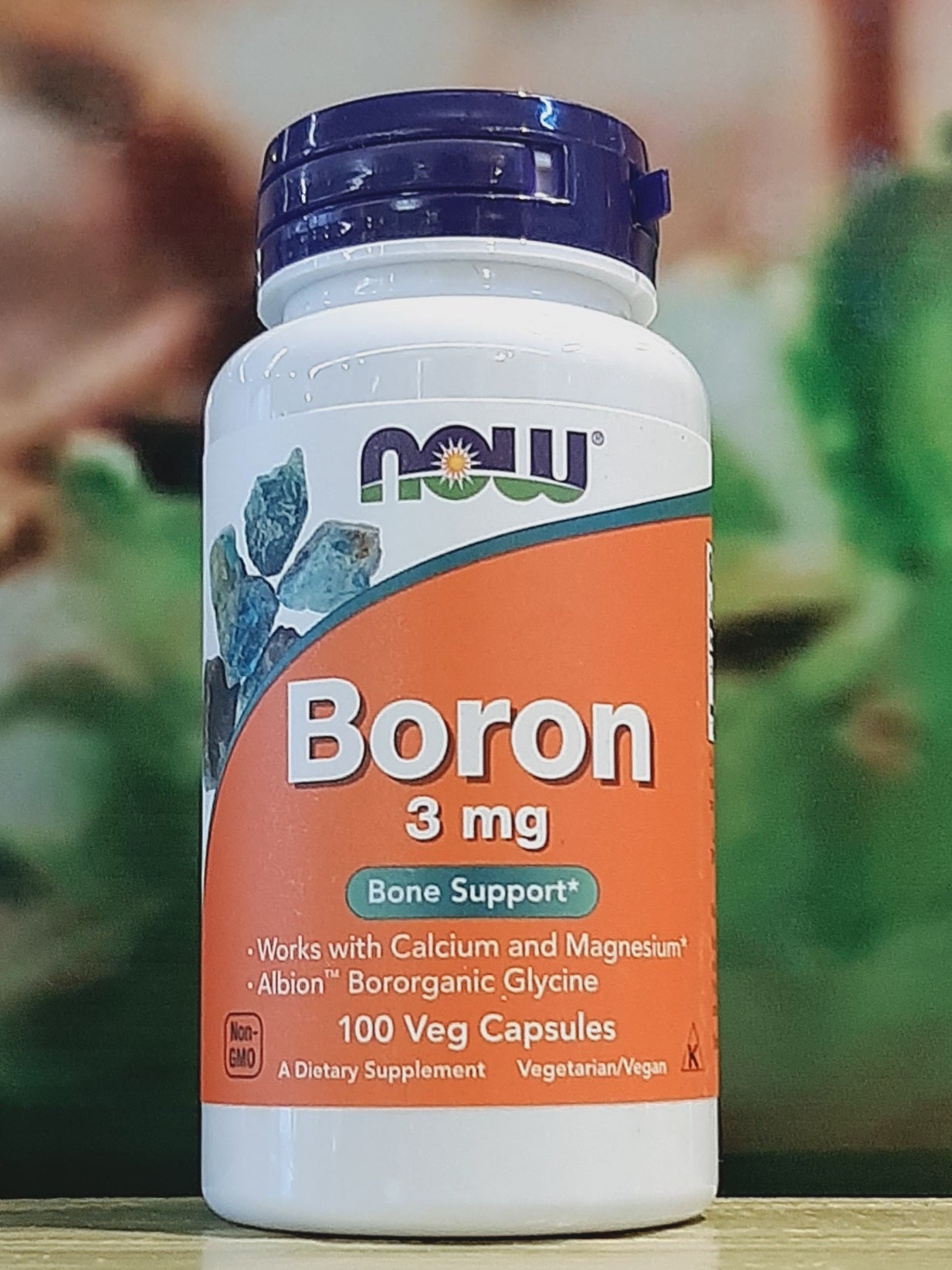 NOW Boron 3mg 100capsules