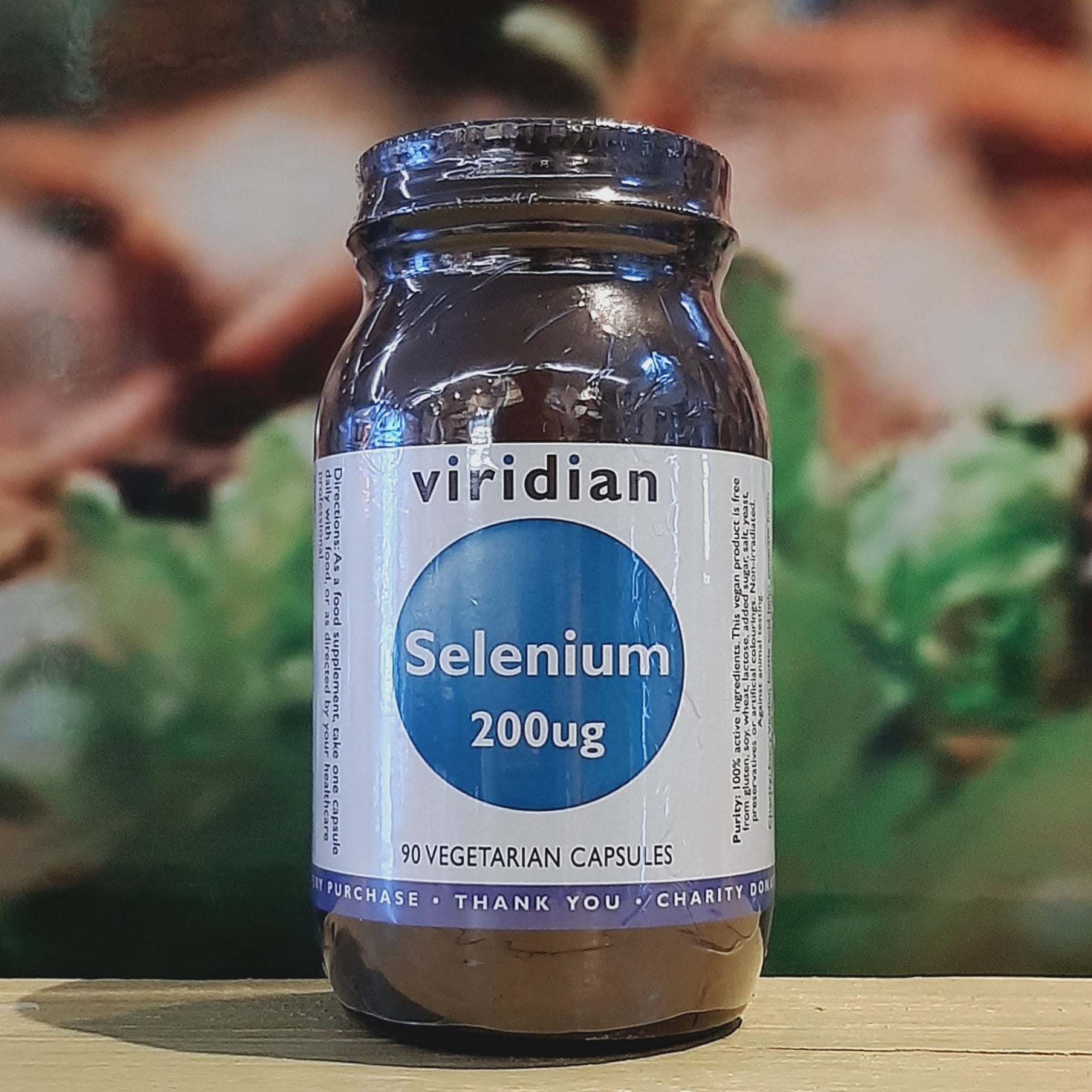 Viridian Selenium 200ug   90 capsules