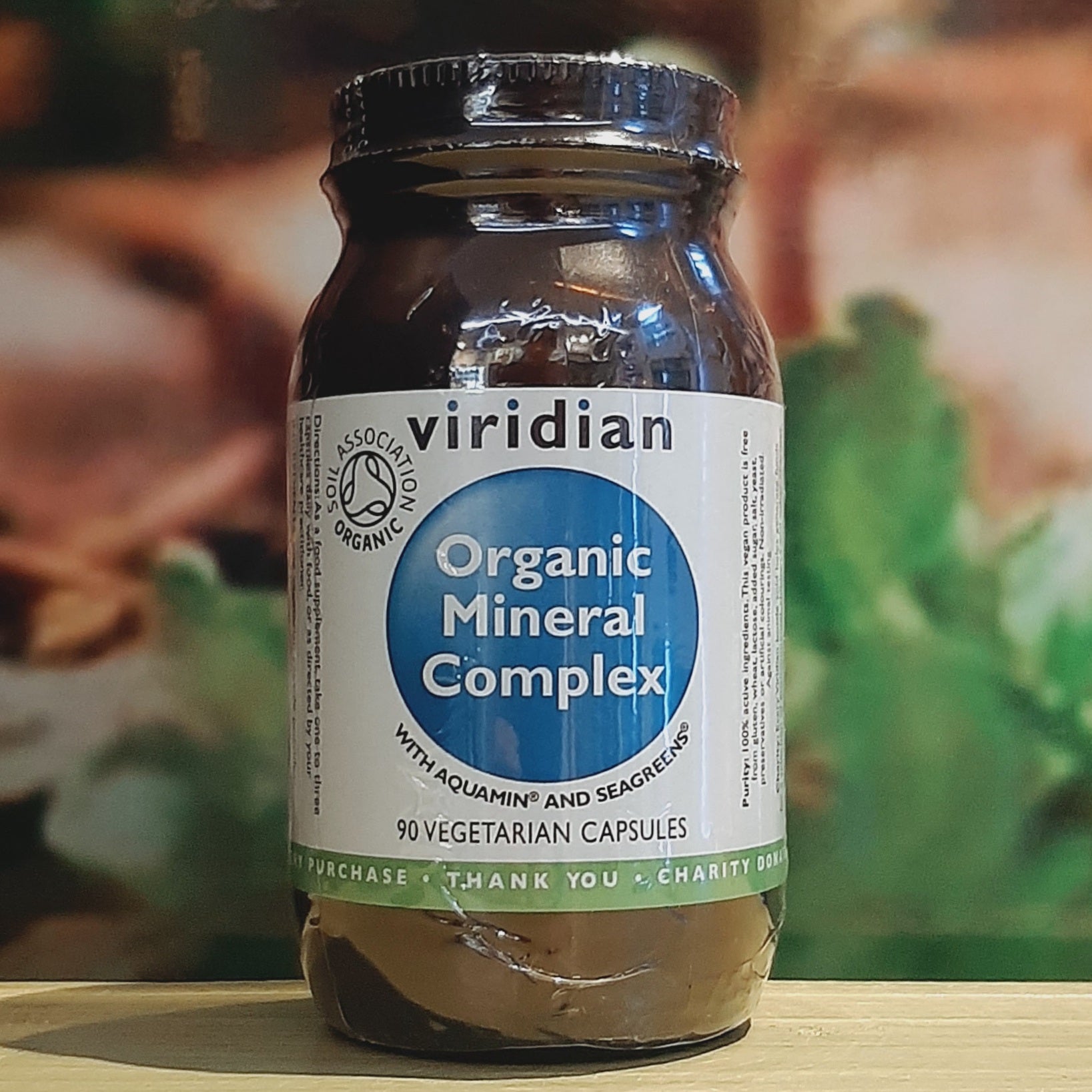 Viridian Organic Mineral Complex   90capsules