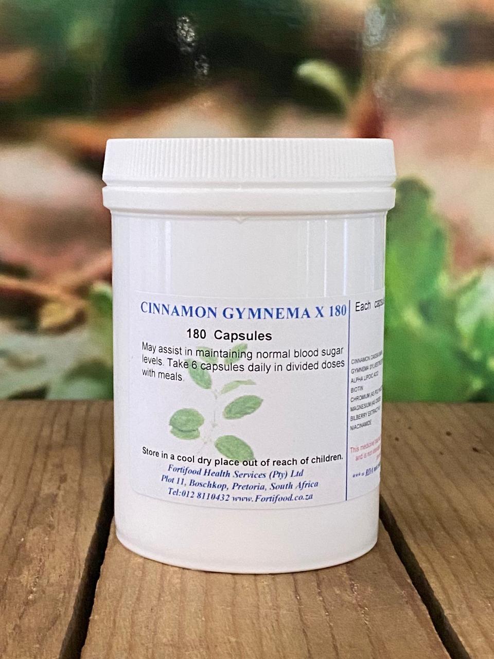 Fortifood Cinnamon/Gymnema 180 capsules