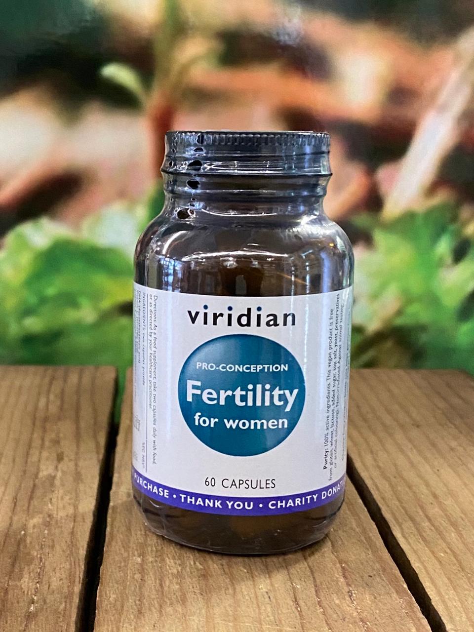 Viridian Fertility for Women 60 capsules