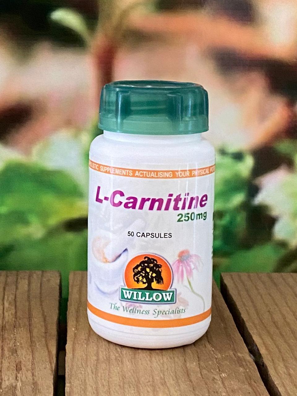 Willow L-Carnitine 50 capsules