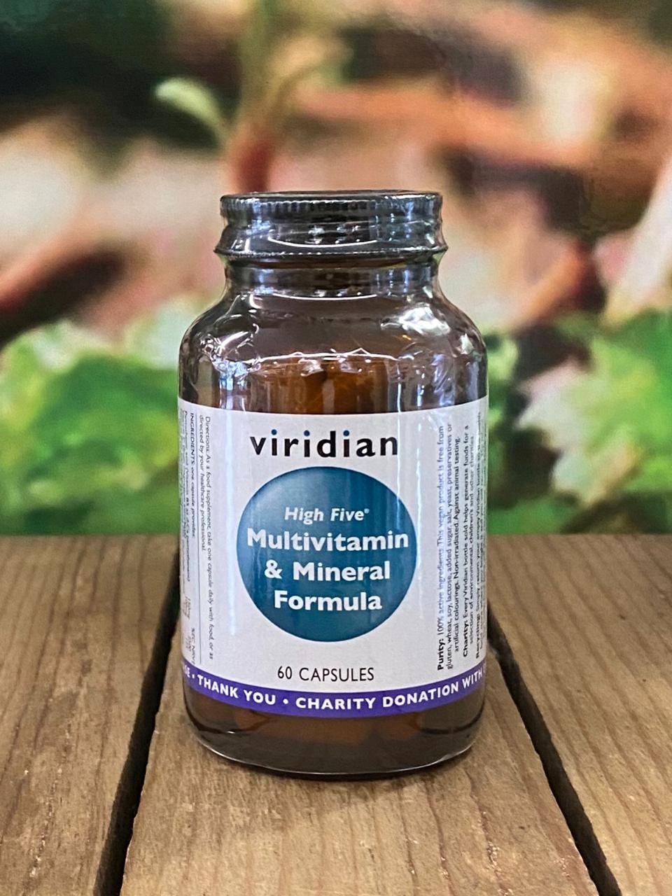 Viridian Multivitamin and Mineral Formula 60 capsules