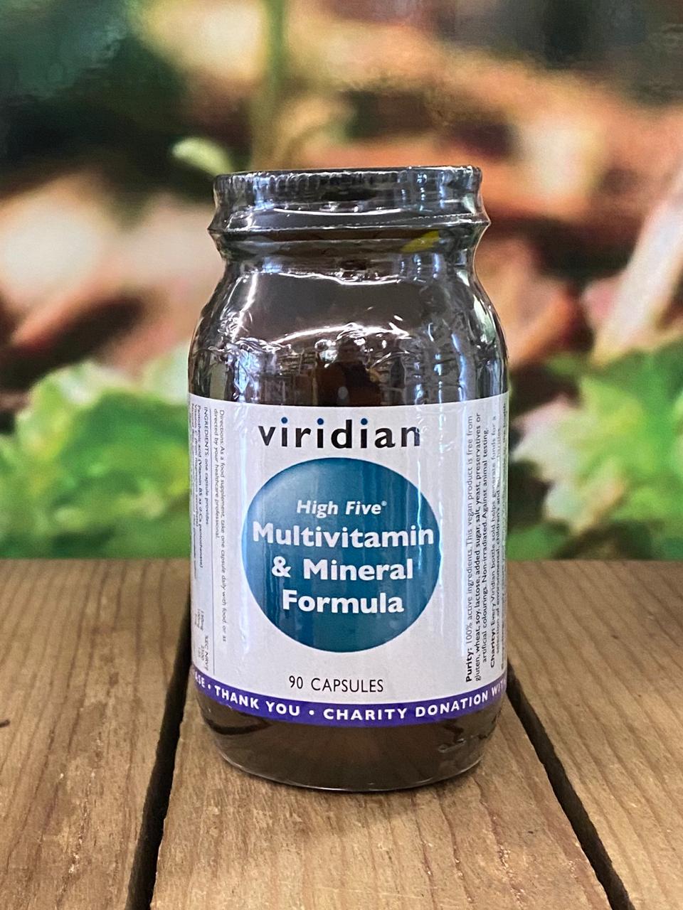 Viridian Multivitamin and Mineral Formula 90 capsules