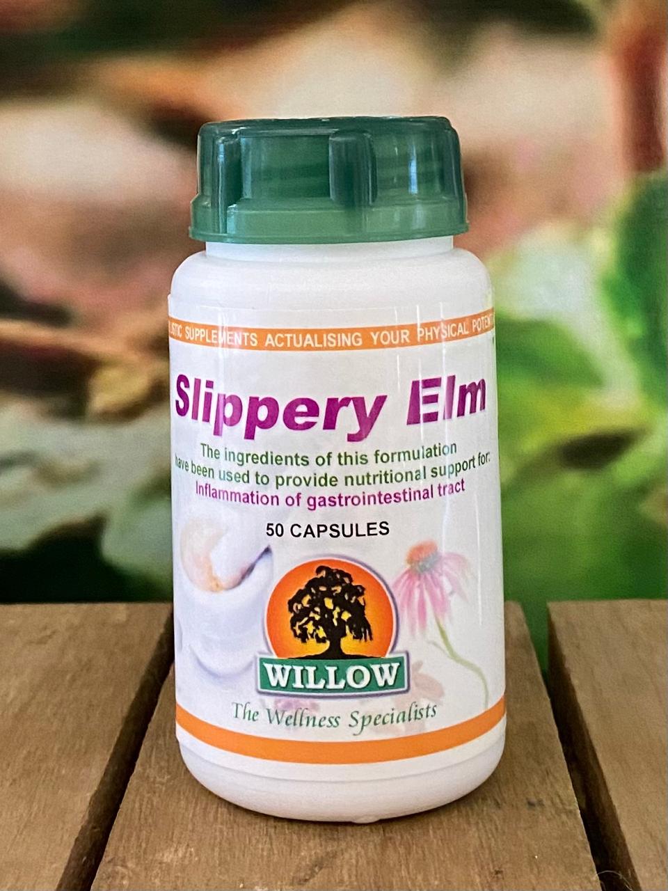 Willow Slippery Elm 50 capsules