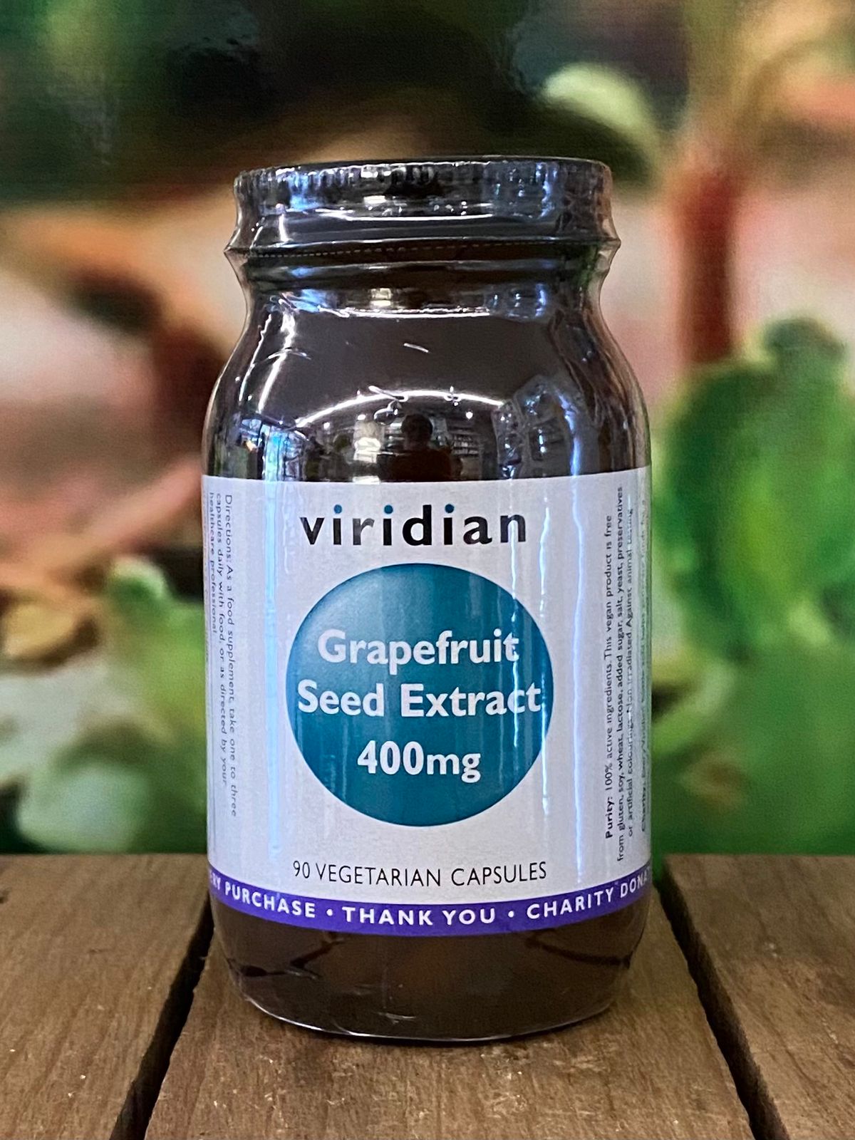 Viridian Grapefruit Seed Extract 400mg 90 capsules