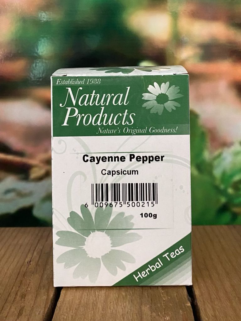 Natural Products Cayenne Pepper  Powder 100g