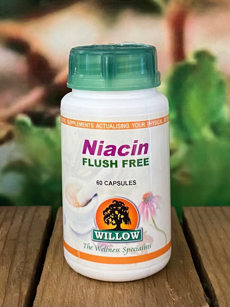 Willow Niacin (Flush Free) 60 capsules