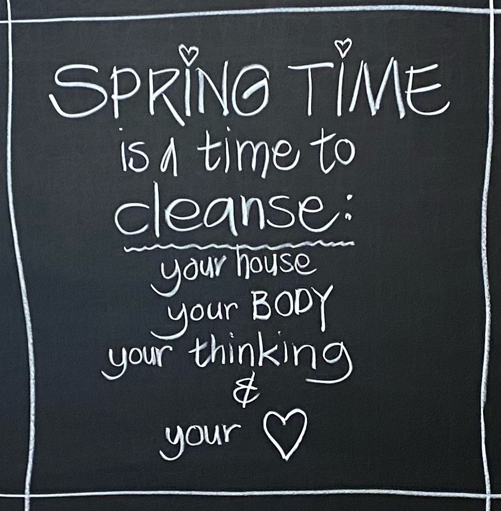 Spring clean 🌱