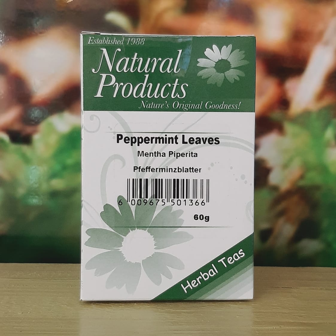 Natural Products Peppermint Leaves 60g