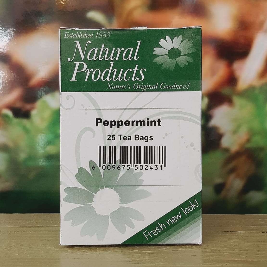 Natural Products Peppermint 25 tea bags