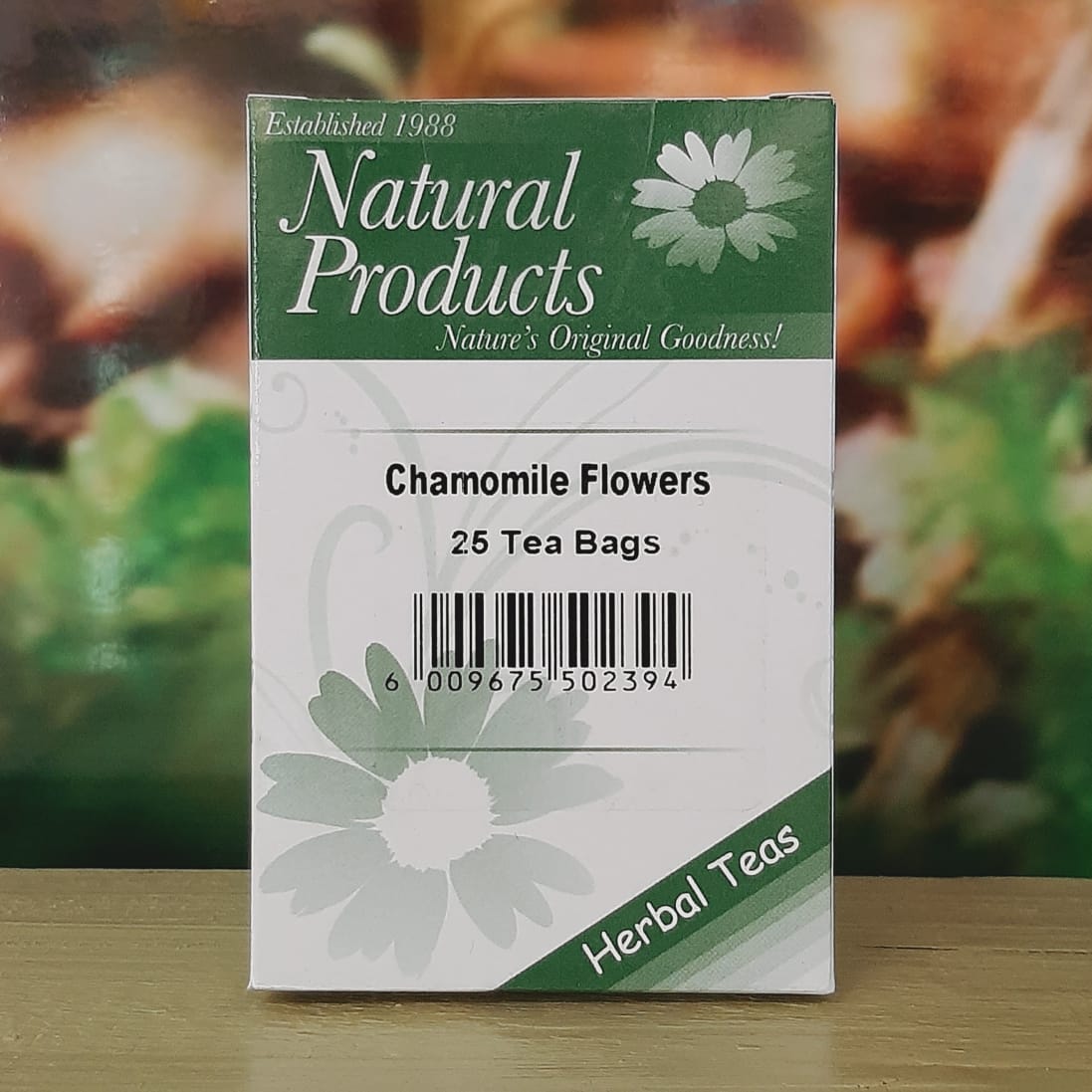 Natural Products Chamomile Flowers 25 teabags