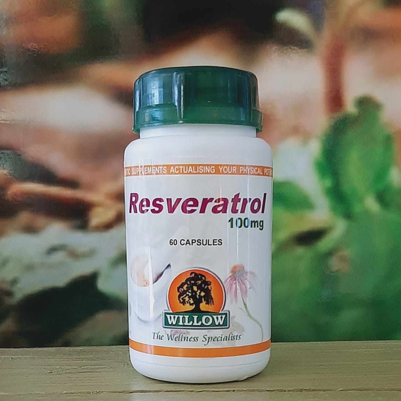 Willow Reservatrol 100mg 60 capsules