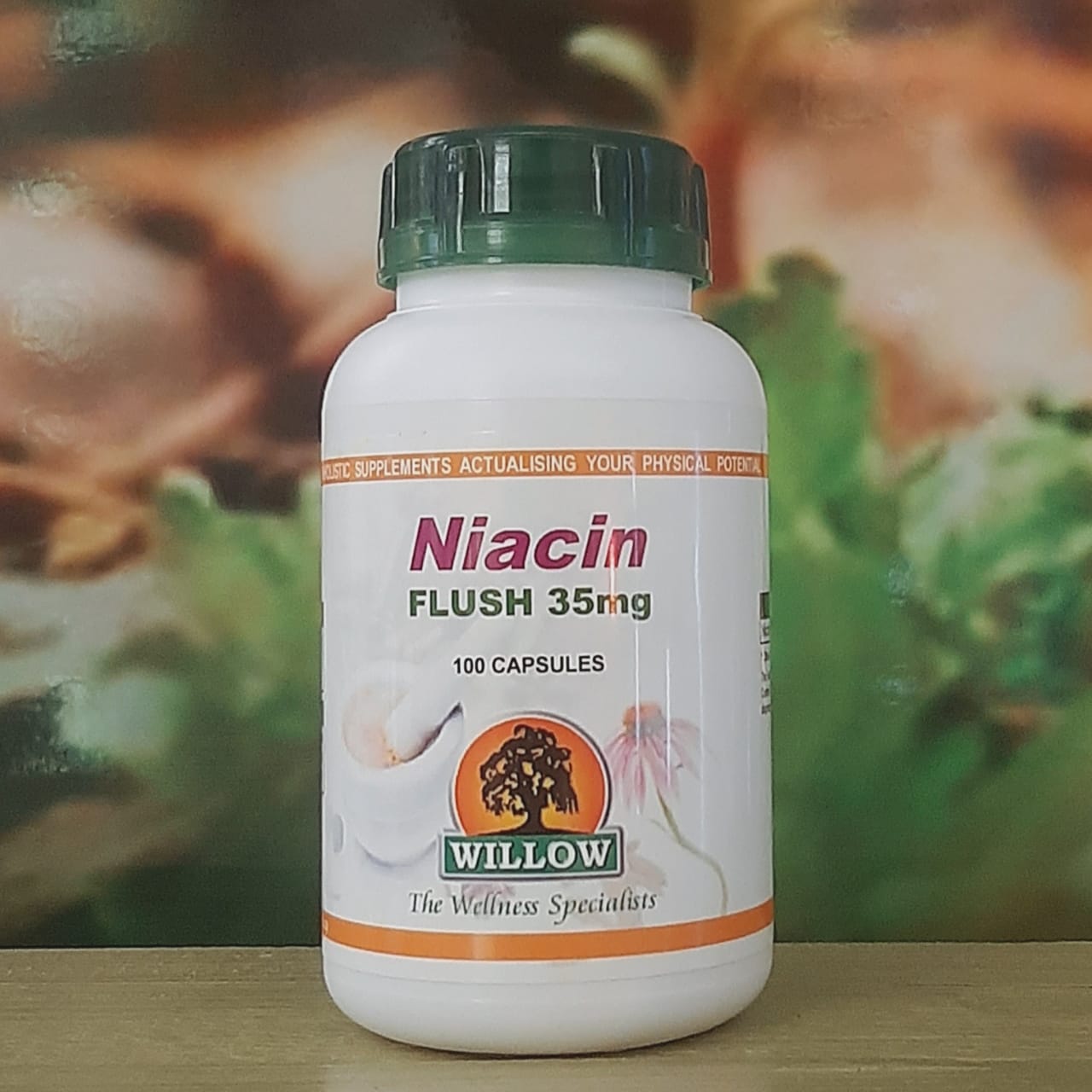 Willow Niacin 35 mg (Flush) 100 capsules