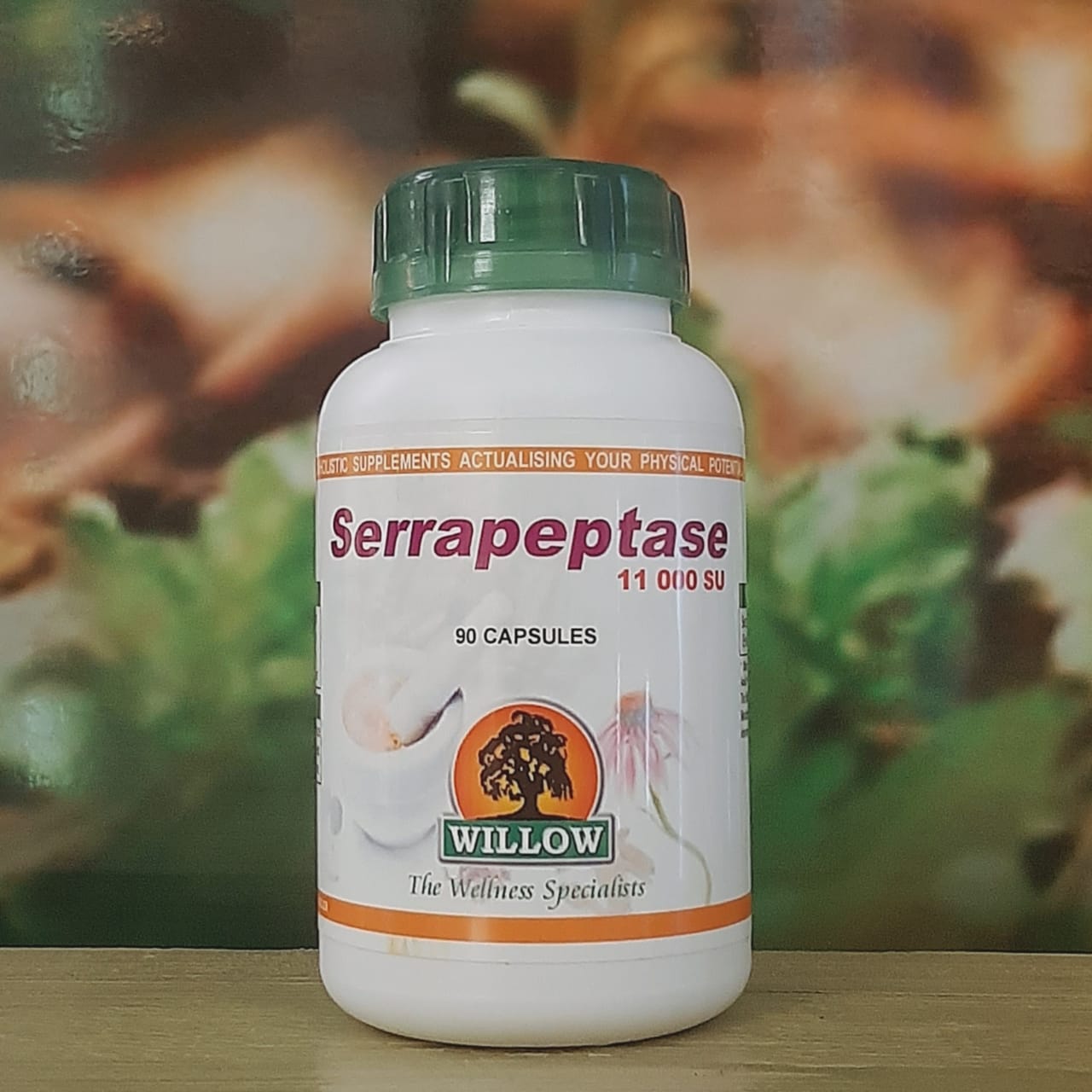 Willow Serrapeptase 90 capsules