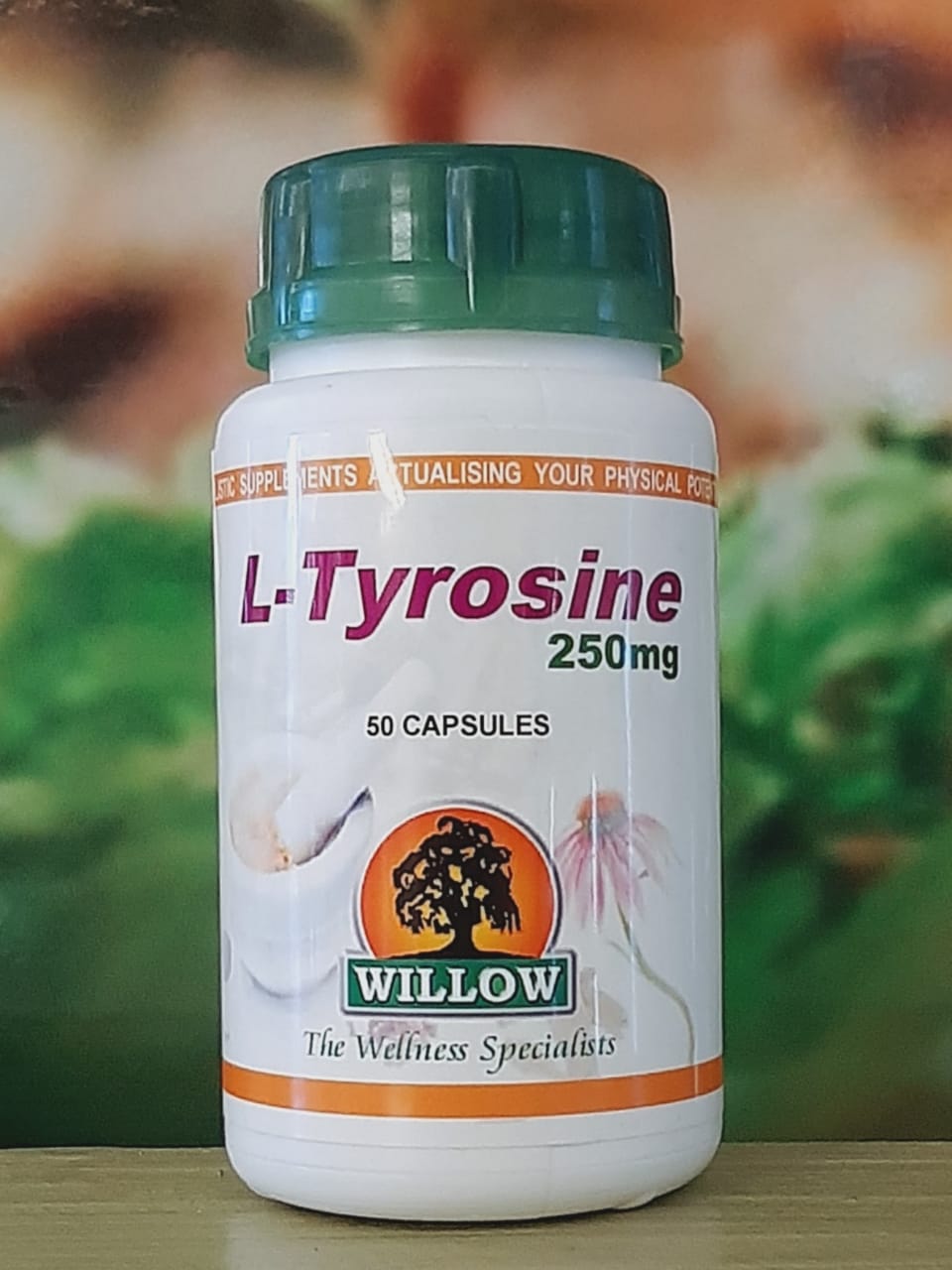 Willow L-Tyrosine 50 capsules