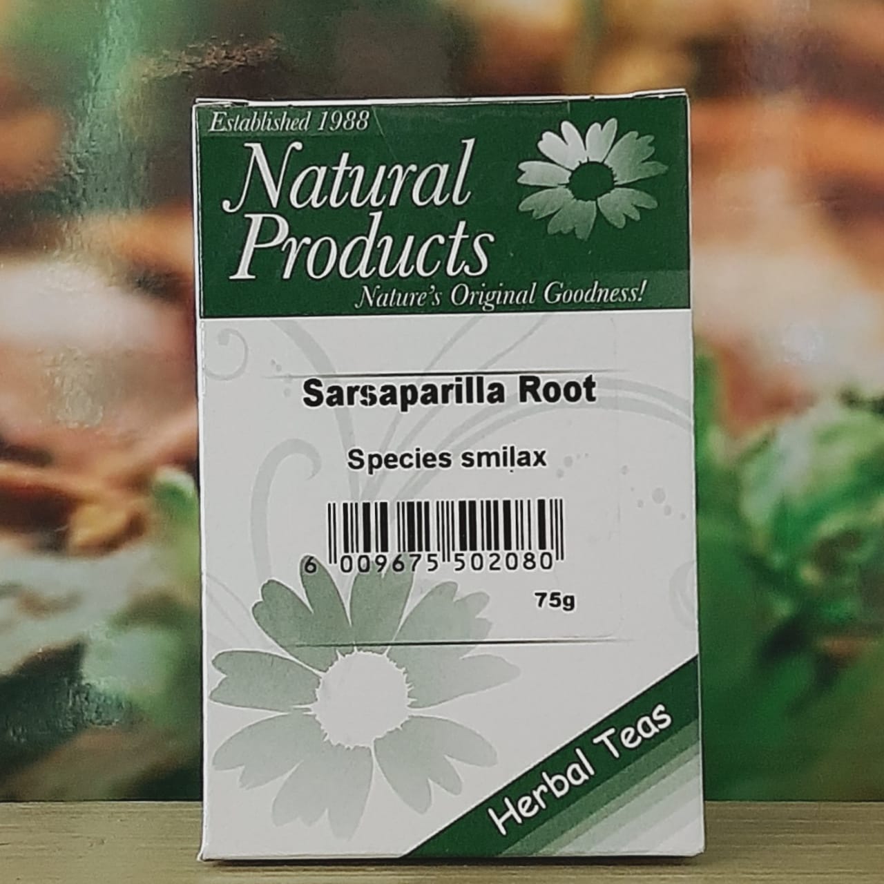 Natural Products Sarsaparilla Root 75g