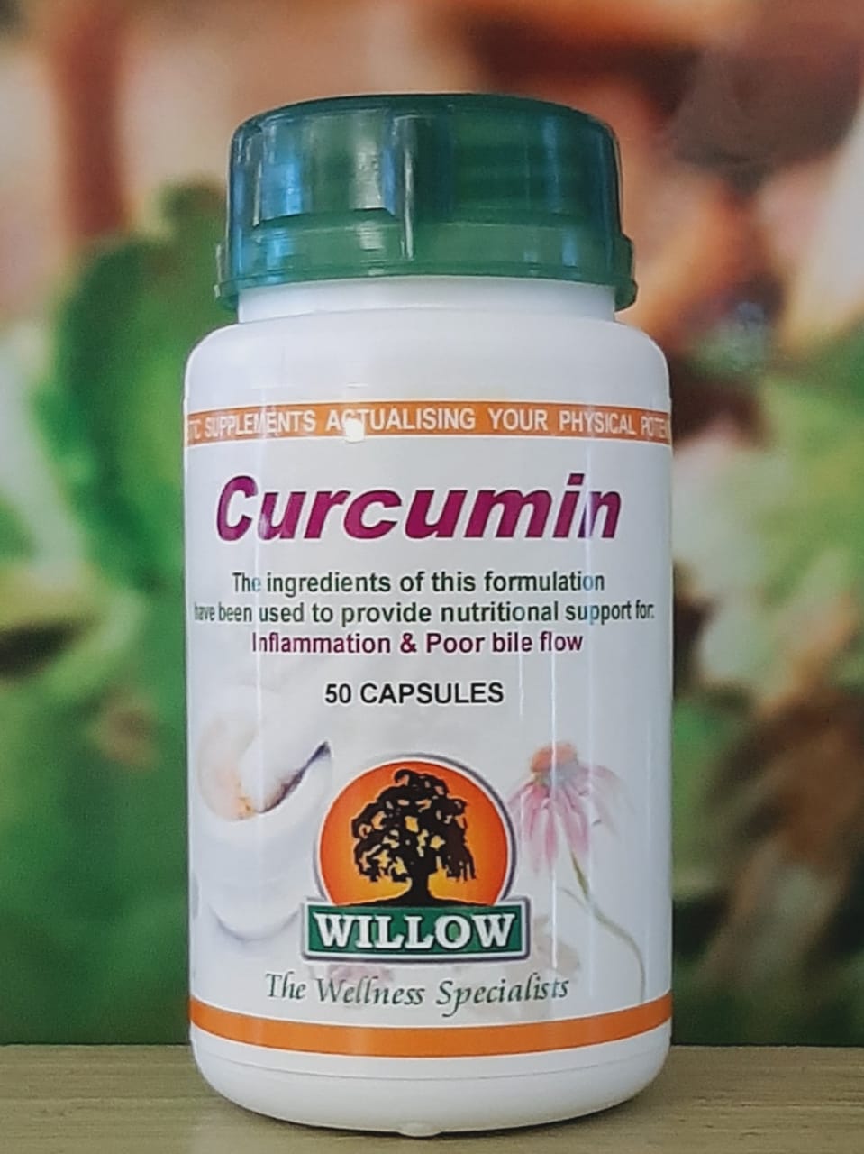 Willow Curcumin 50 capsules