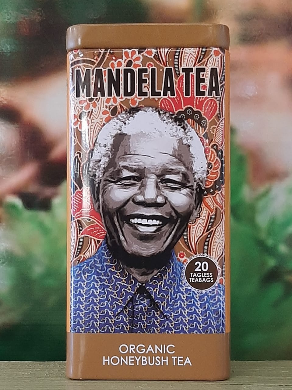 Mandela Tin Honeybush Tea 20 teabags